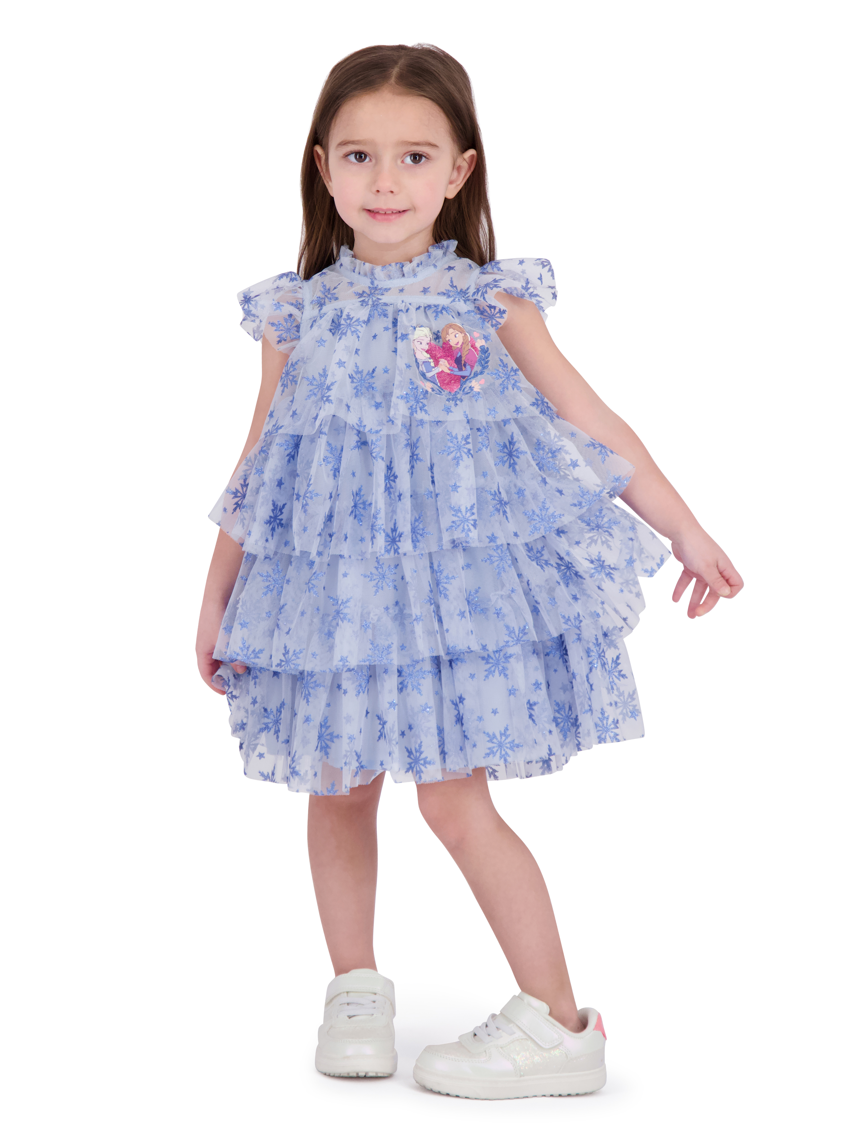 Frozen Toddler Girl Ballerina Dress, Sizes 2T-5T